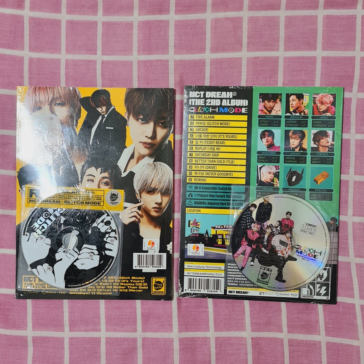 wts lfb nct dream glitch mode photobook ph

ONHAND SEALED
• scratch ver
• glitch ver

PHP 400

💰 gcash, bank transfer
🚒 sco, laz checkout, direct jnt

🔵 s.lazada.com.ph/s.iSXqr
🍊 shp.ee/zqxa4sp