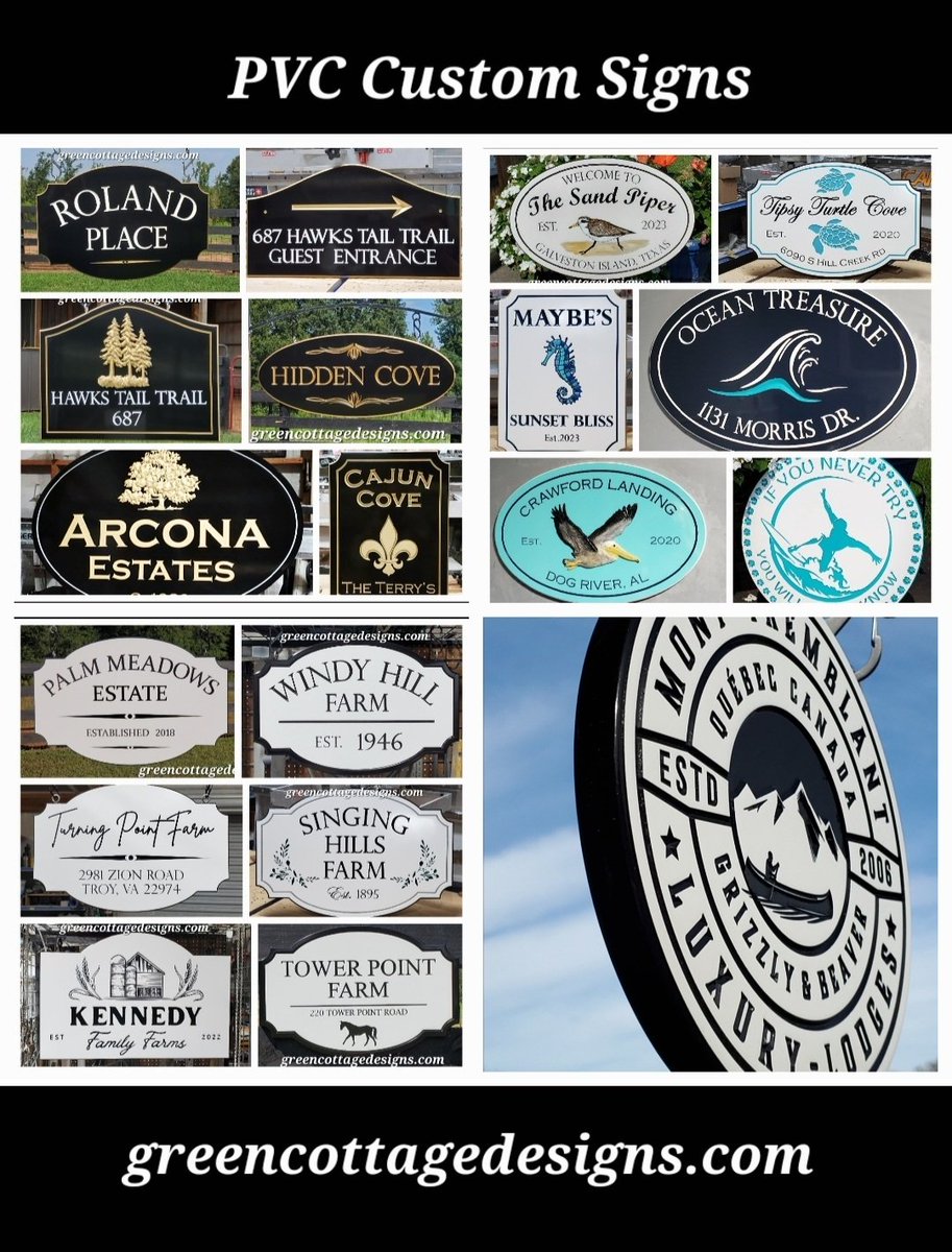 cottage_green's tweet photo. Custom Signs by https://t.co/mxWEx0l0jL Business Residential Vacation Rental House Signs Family Farm Signs Beach Coastal Lake Home Signage #beachhousesign #rentalpropertysign #farmsign #carvedsigns #handpaintedsigns https://t.co/qsSv2pRZyQ