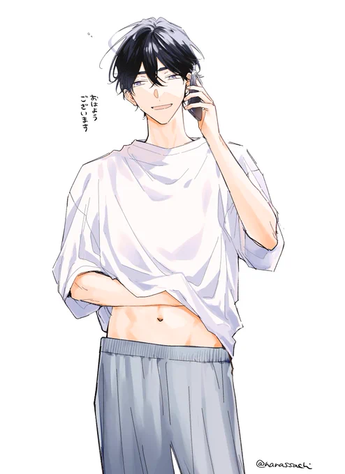 おなかが描きたかった佐橋 