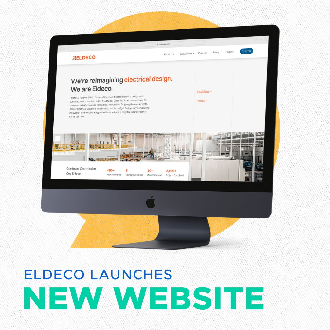 InfinityMktSC's tweet image. Our team was thrilled to build this new website for our friends over at @EldecoInc. 🙌 Now, clients are seeing their electrical design and construction capabilities in a whole new light.💡✨ Check it out! bit.ly/45kpCgi

#marketing #website