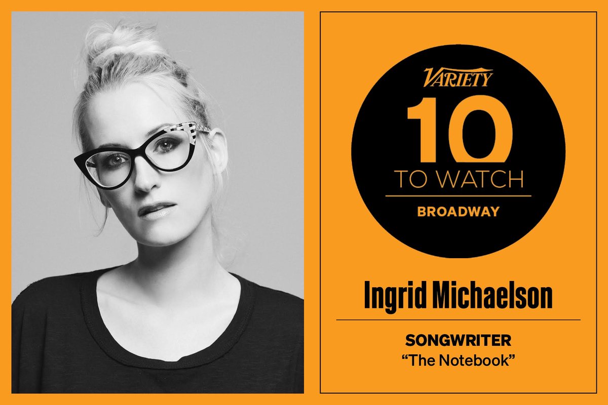 Ingrid has been named one of @Variety's 10 Broadway Stars to Watch! 👀 variety.com/lists/clint-ra… #10toWatch #Broadway10toWatch