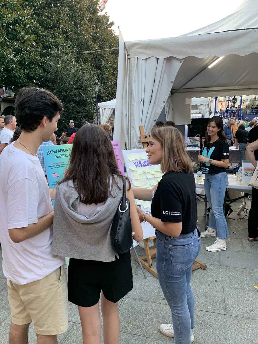 Éxito total en  #LaNocheDeLosInvestigadores ✨✨

Divulgando sobre el efecto del cannabis en la salud mental y sobre nuestra línea de investigación apoyada por <a href="/PNSDgob/">Plan Nacional Sobre Drogas</a> 
 
<a href="/IDIVALdecilla/">IDIVAL</a> <a href="/unican/">Universidad de Cantabria</a> <a href="/HUnivValdecilla/">Hospital Universitario Marqués de Valdecilla</a> <a href="/scsalud/">Servicio Cántabro de Salud</a>