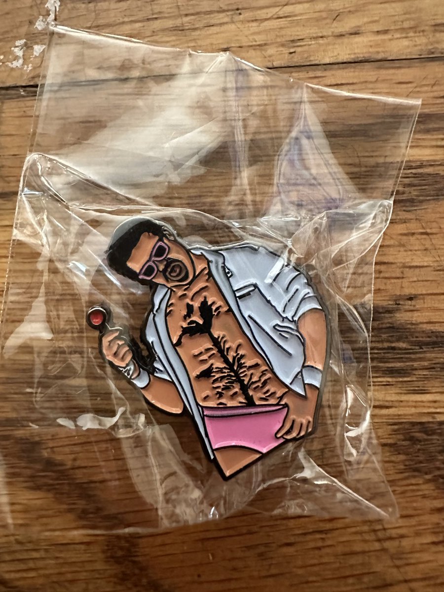 FREE Joey Ryan Lapel Pin for Tier 3 Subscribers to my Patreon. Plus all the exclusive content. Link in bio.