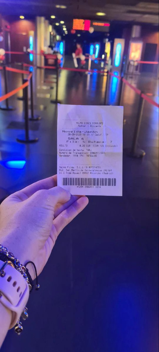 NOVELDA-JAPÓN  estreno oficial en salas de YELMO CINES  en Petrer.  Días 26, 27, 28 de septiembre.  Muy contentos de la gran acogida del público 🥰🎬🎥