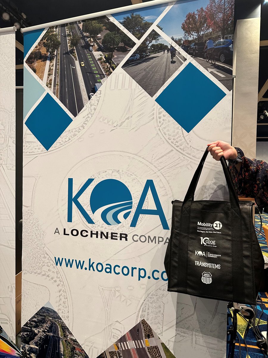 KOACorp's tweet photo. We are so excited to be back at California’s largest one-day transportation conference and expo, Mobility 21! 
#Mobility21 #Transportation #ChallengeofChange

See this Instagram post by @koacorp https://t.co/9I8Mo96F0O https://t.co/BqGeOR19lV