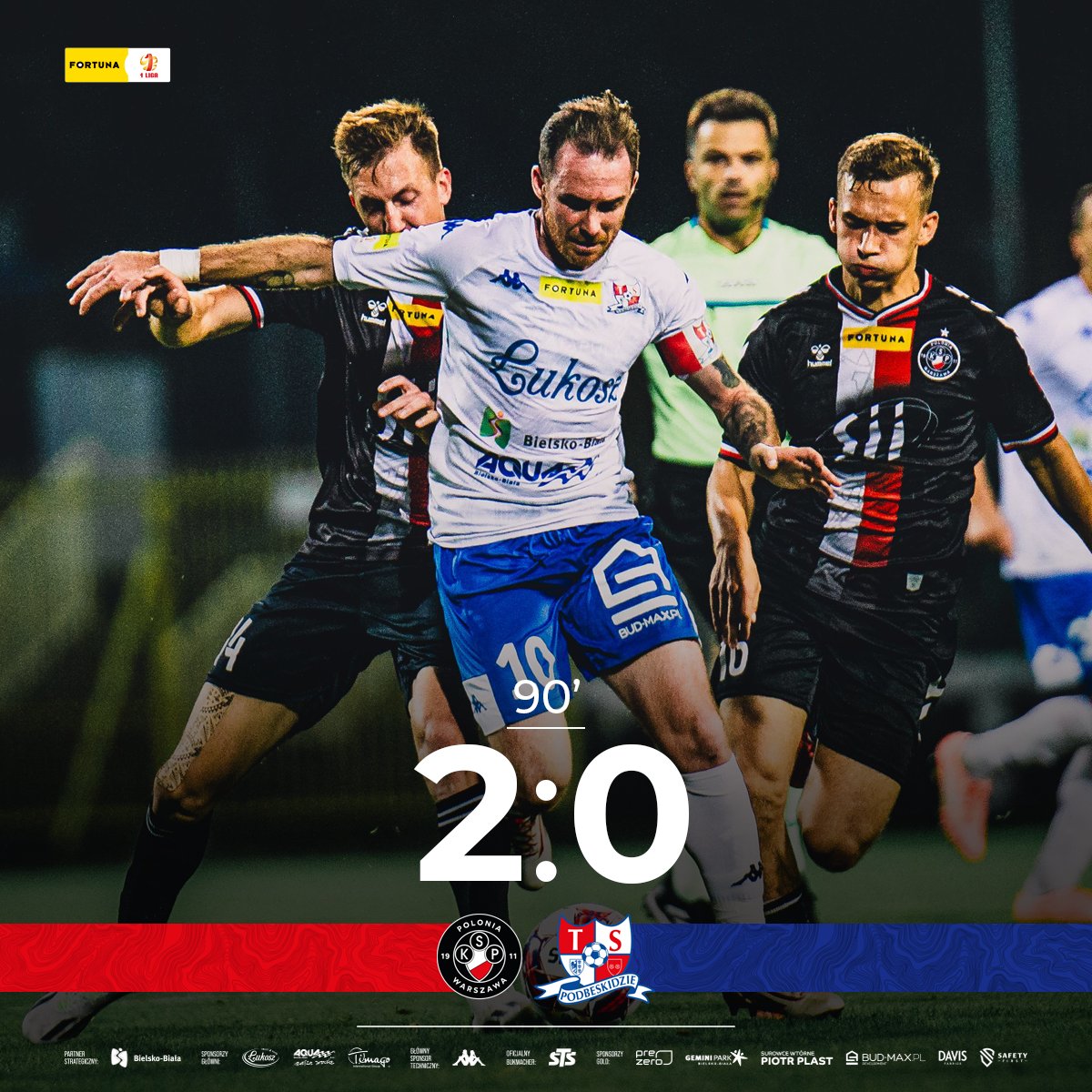 TSP_SA's tweet photo. ⏱ 90' | Polonia 2:0 TSP

Przegrywamy.

#POLTSP
---
💻 LIVE: 👉 https://t.co/8MDPFtQyRP
📺 PPV 👉 https://t.co/IC2GxTHt2V https://t.co/NG0ZqTFQ8e