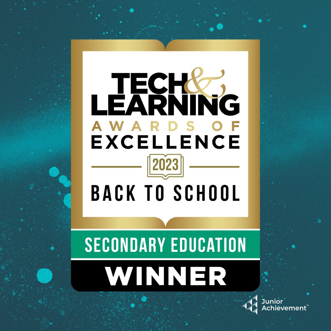 JAofCUNY's tweet image. Junior Achievement has been recognized with the 2023 Tech &amp;amp; Learning Awards of Excellence for our commitment to education innovation with JA Connect.  Together, we&apos;re shaping the future of education! Check out JA Connect today! connect.ja.org #TechAndLearning