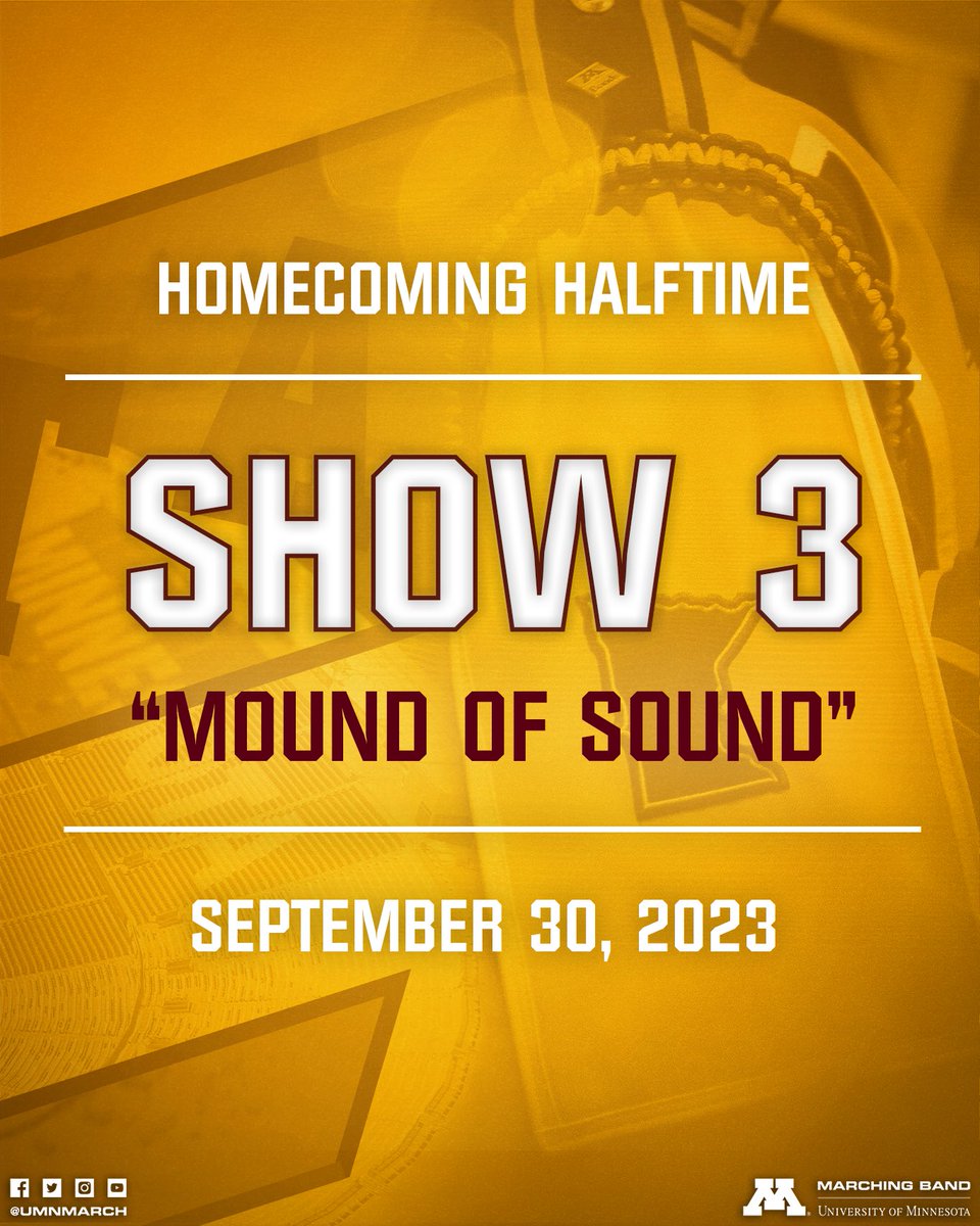 UMN Marching Band tweet media