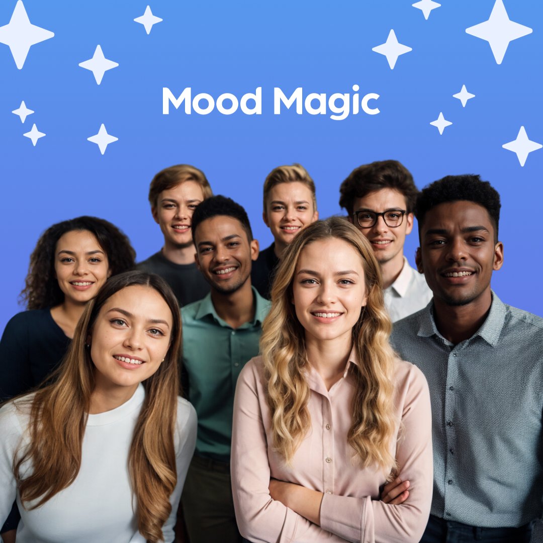 moodmagicai's tweet image. Meet our diverse cast of AI synths – perfect for your brand&apos;s storytelling. Choose from our lifelike actors or create your very own to elevate your content game! 🌟 
.
.
.
#AIStorytelling #MoodMagic