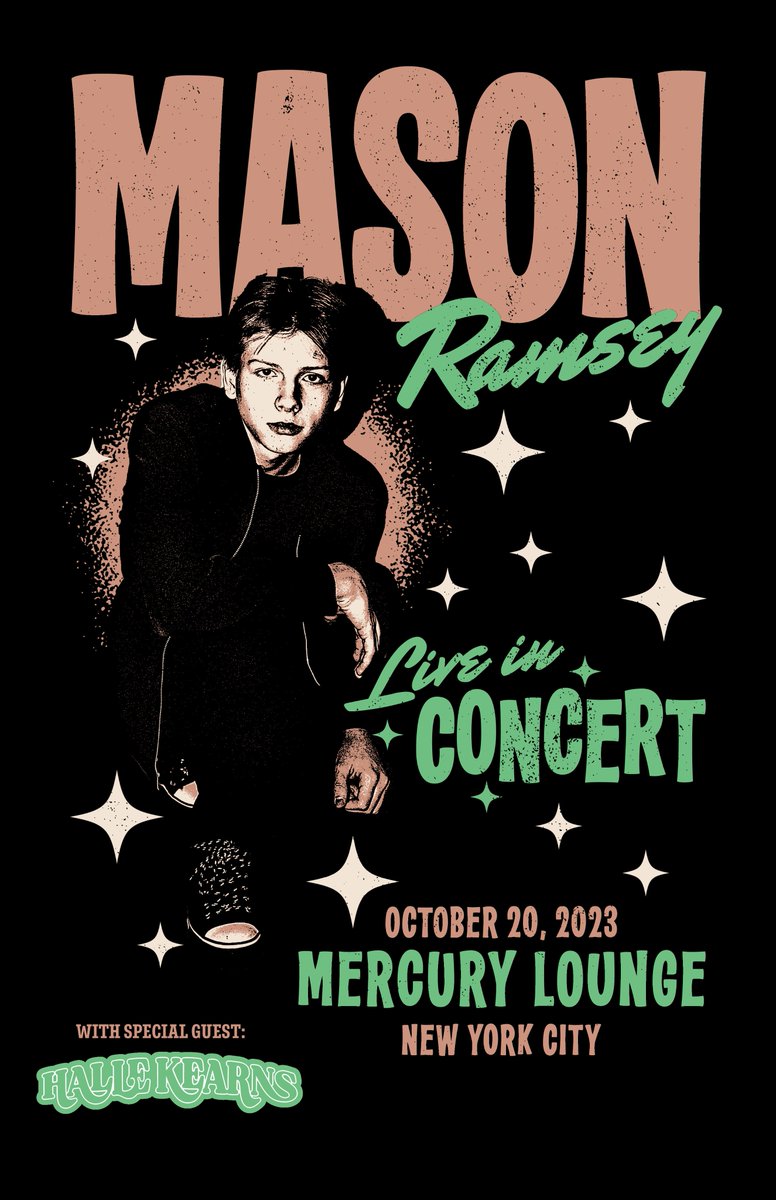 Mason Ramsey (@masonramsey) on Twitter photo Excited to announce, <a href="/HalleKearns/">Halle Kearns</a> is joining us on the show. Only a few tickets left, grab them before they are gone ⚡️⚡️
Tickets here- lnk.to/mason-mercuryn… Excited to announce, <a href="/HalleKearns/">Halle Kearns</a> is joining us on the show. Only a few tickets left, grab them before they are gone ⚡️⚡️
Tickets here- lnk.to/mason-mercuryn…