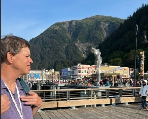 compasscares7's tweet photo. Darryl is living life to the fullest! 🤩 He just went on a beautiful Alaskan cruise last month and one week later was enjoying the outdoors at Camp Carrville! Talk about an adventure-packed month! 🗺️ Who else is ready to get out and explore the world? 🌎 https://t.co/OeNiSxqScF