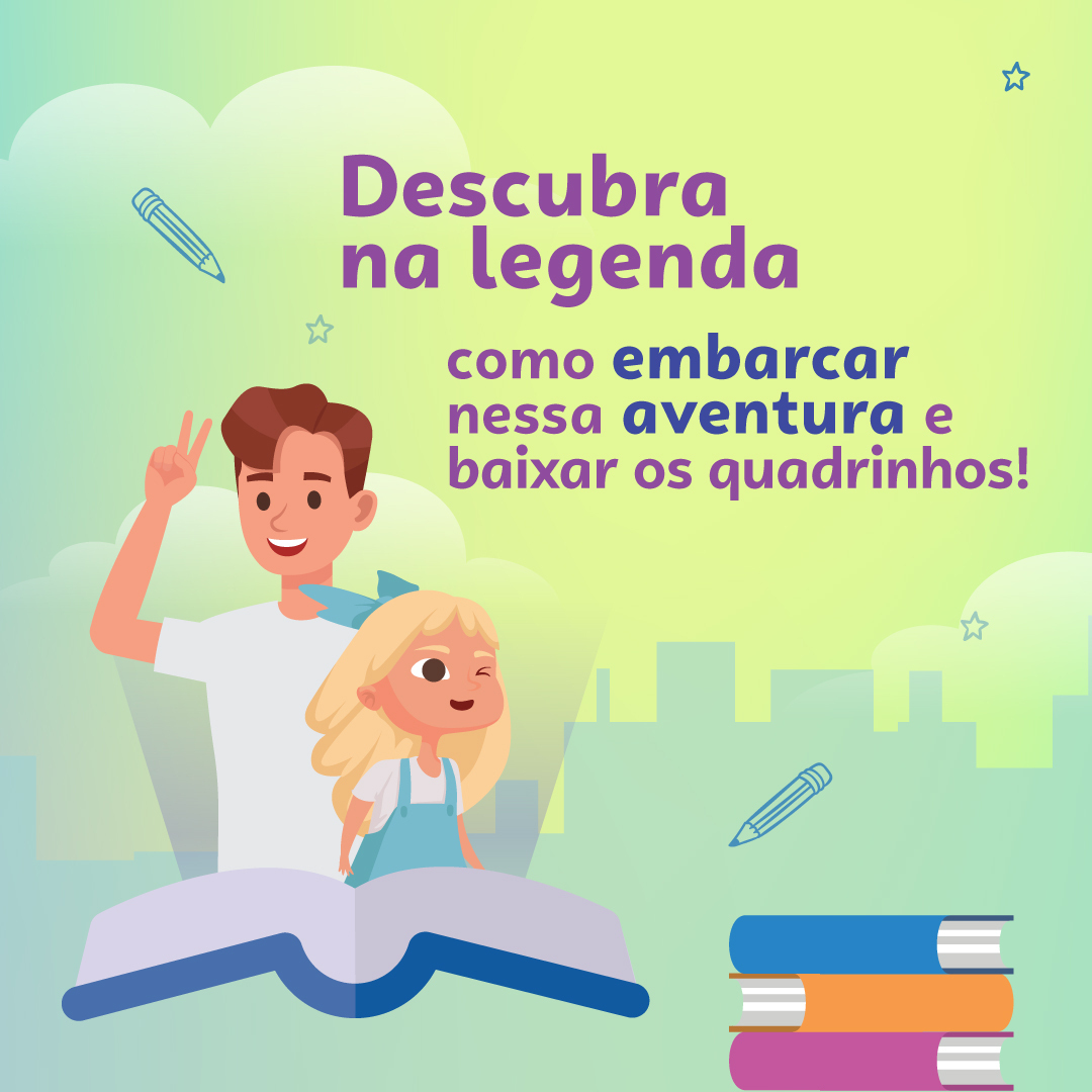 SEBRAE_PR's tweet photo. Transformar diversão em conhecimento é a missão da 3ª edição dos Quadrinhos Empreendedores do Futuro! ​

🚀 Embarque nessa aventura para crianças e jovens com alma empreendedora: https://t.co/xXalyVmlZA ​

#sebraepr #educacaoempreendedora #quadrinhos #empreender https://t.co/s0trUrOt7M