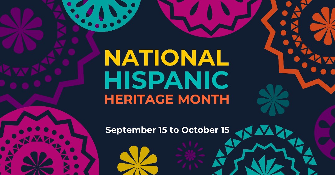This National Hispanic Heritage Month, 9/15-10/15, we ask for a brief moment to stop &amp; proudly celebrate our many patients &amp; community members w/ Hispanic/Latino backgrounds. Thank you for being a part of our community! We're lucky to have you!
Learn more: hispanicheritagemonth.gov