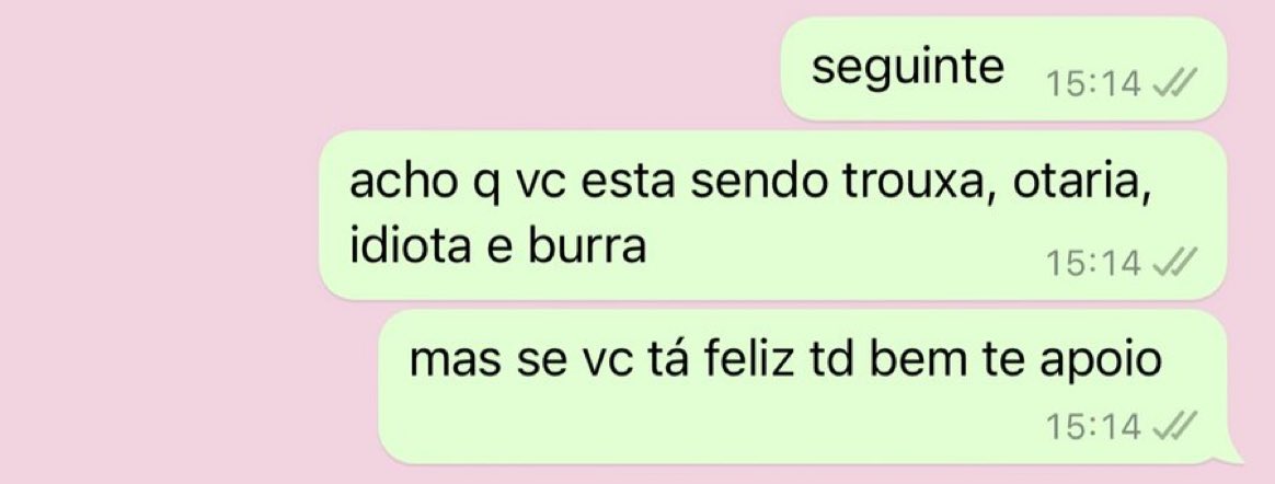 eu dando conselho
