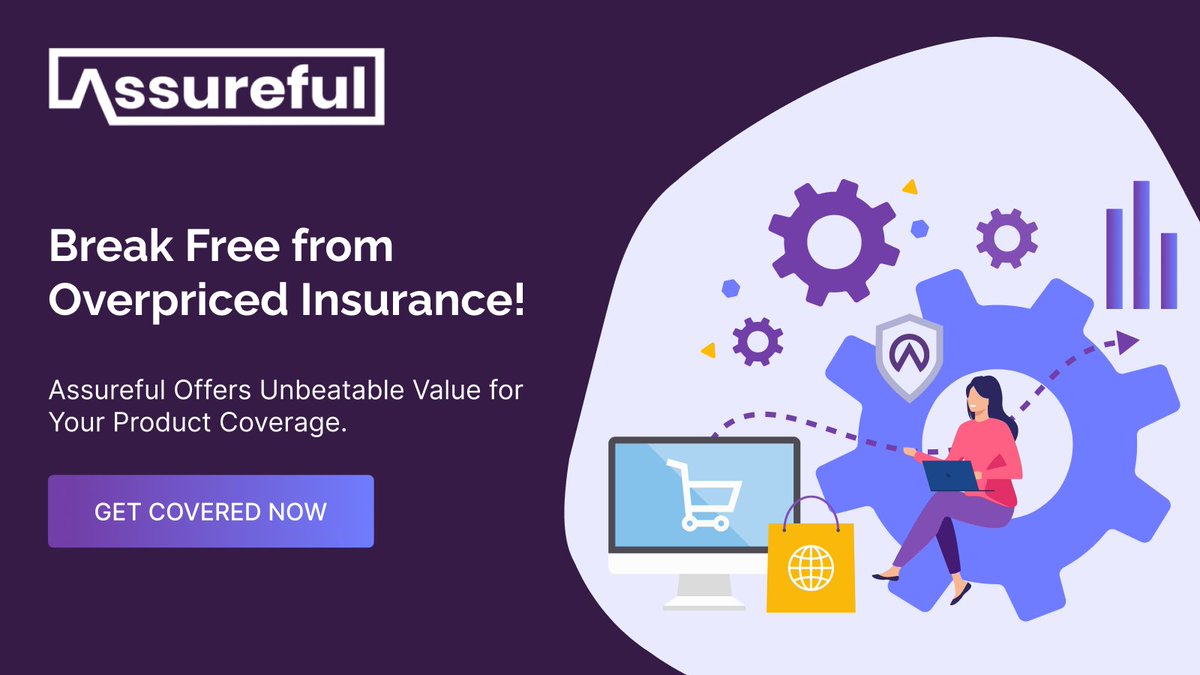 assureful's tweet image. Curious about our exceptional value compared to others? It's simple – precision and fairness drive us. We're committed to bringing you unmatched benefits:
📊 Real-time insights
⚙️ Smart rating system:

Learn more: hubs.la/Q021Bgs-0

#eCommerceInsurance #ProductLiability