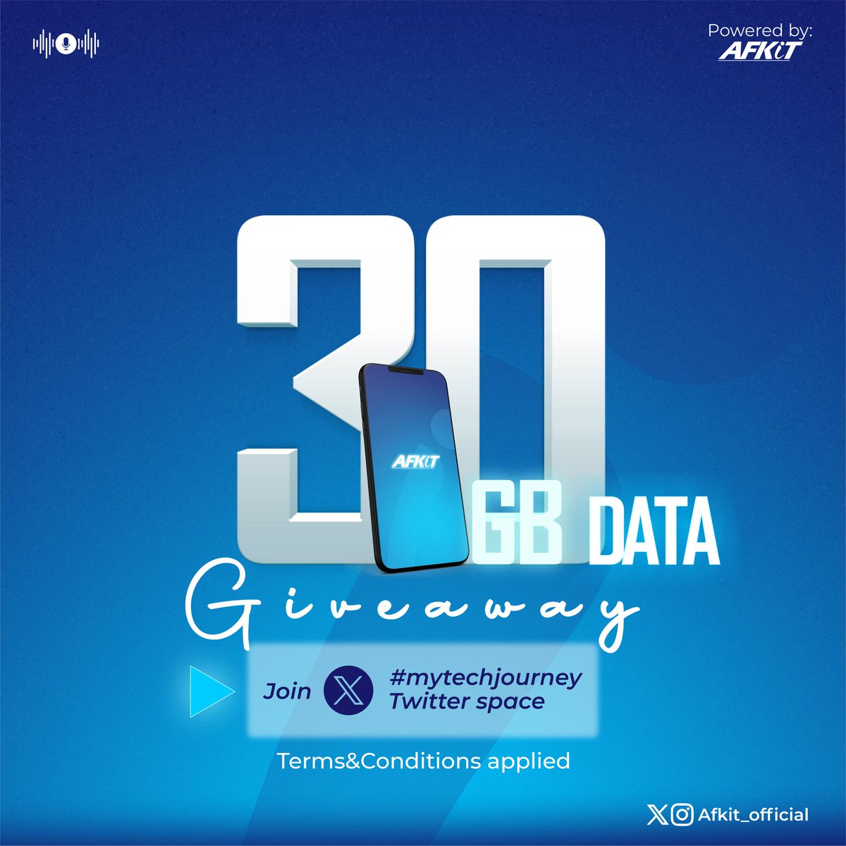 afkit_official's tweet photo. We have some exciting news for you! 🎉🎉🔥

We are giving away 30GB of data to some lucky attendees of our webinar on "My Tech Journey".

 You could be one of them! All you have to do is attend the webinar  on Sun, 6pm Oct 1st. 
#Giveaway #GiveawayAlert https://t.co/MVq4vOLT6z