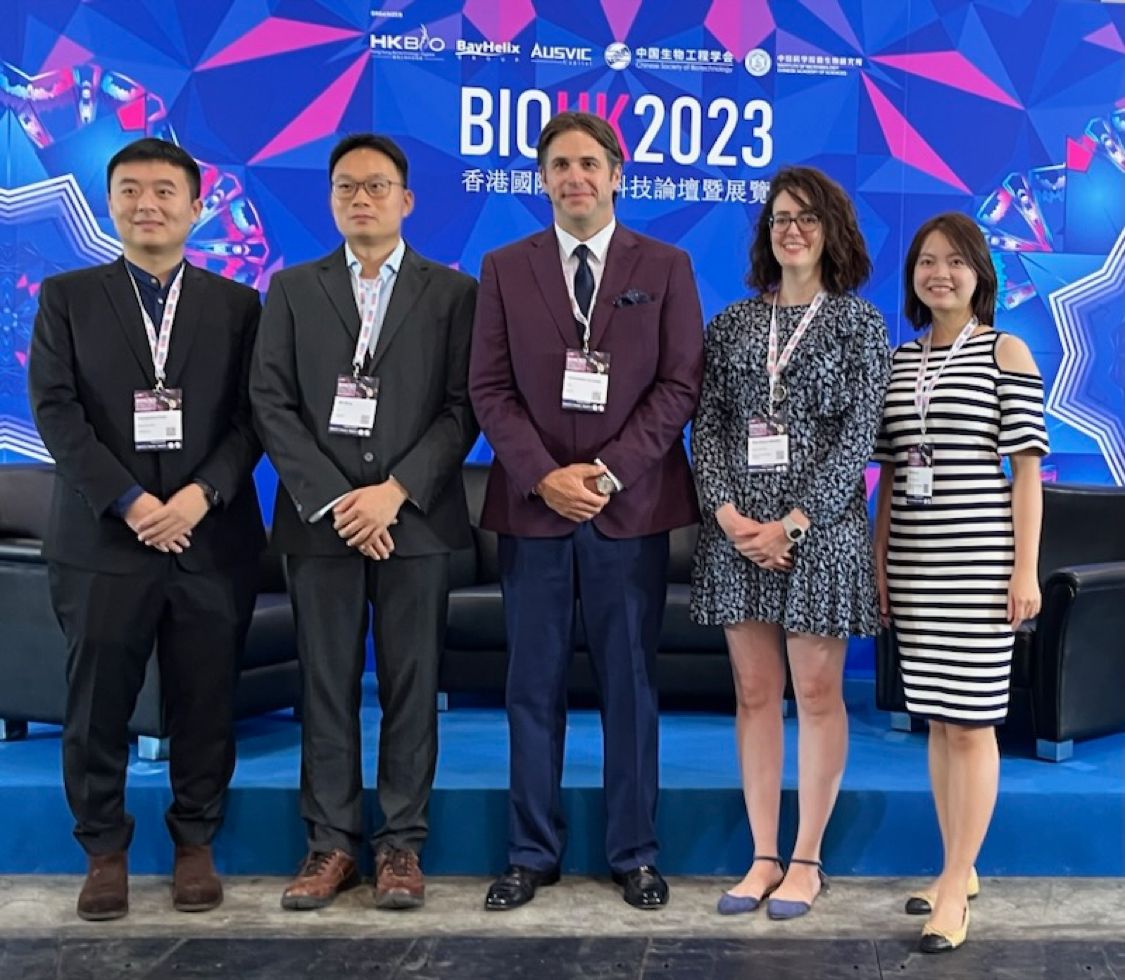 EDIRNA_Biotech's tweet photo. Exciting week in Hong Kong for the growing EDIRNA team. Celebrating collaboration and innovation at #BIOHK2023. https://t.co/oHl6CaNTec