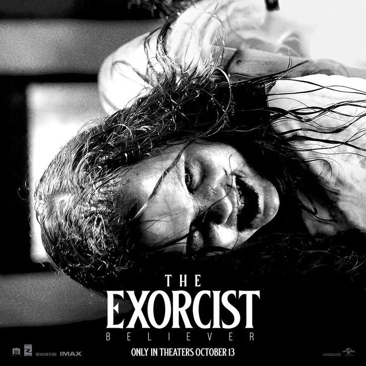 beepopofc's tweet photo. Jason Blum contou sobre a mudança de lançamento do filme "O Exorcista: O Devoto" em razão da estreia do filme "The Eras Tour":

“Obviamente, nós tivemos de mudar a data e curvamos nossas cabeças à Taylor Swift, era muito arriscado pagar para ver se #Exorswift viraria moda ou não."