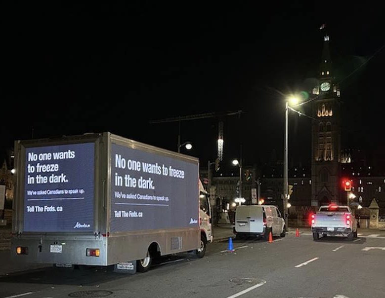 We are sending a message to Ottawa: “No one wants to freeze in the dark”❗️⚡️

This campaign is about energy security and affordability for every Canadian. 

Take 30 seconds and send your MP a message right now at tellthefeds.ca