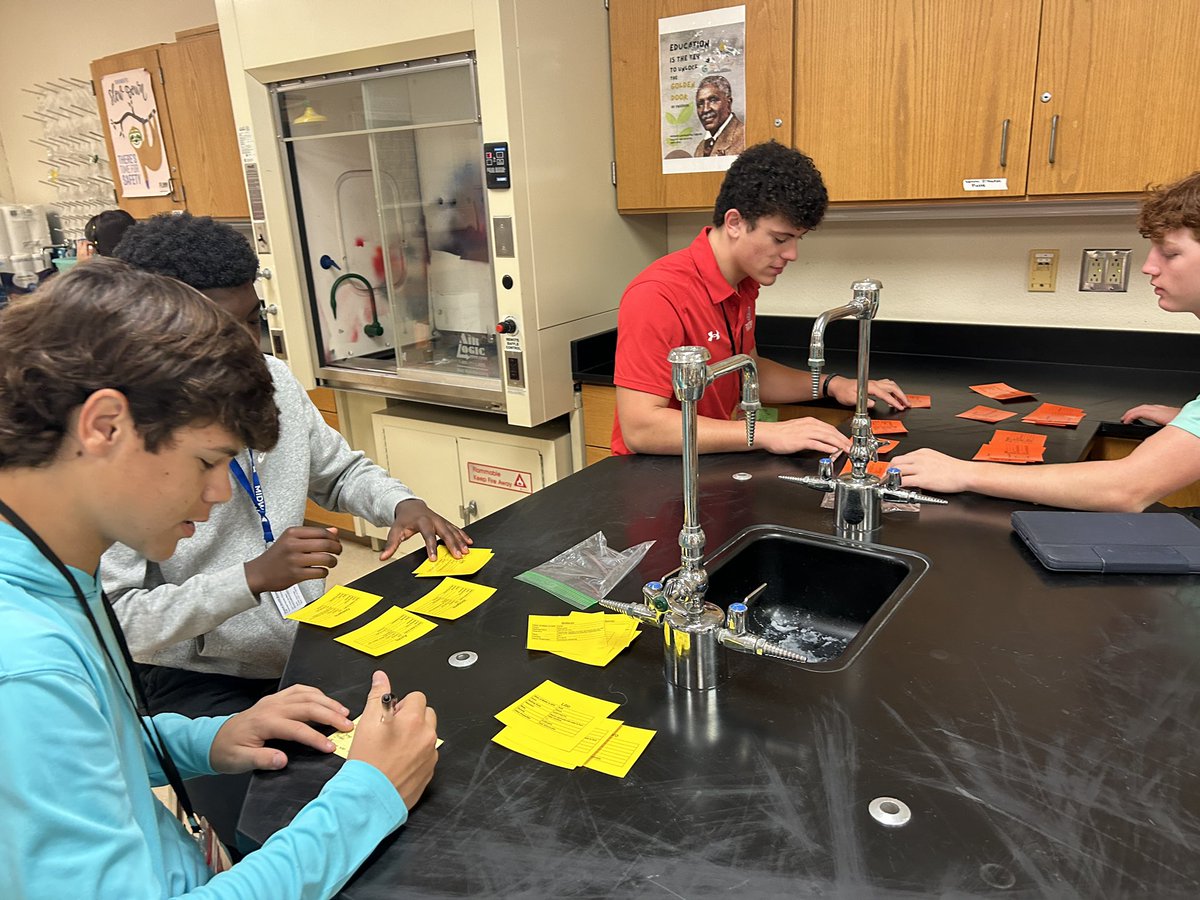 This week… this week was incredible watching students learn together through discussion and hands on! #scienceeducation #scienceteach #education #iteachchemistry