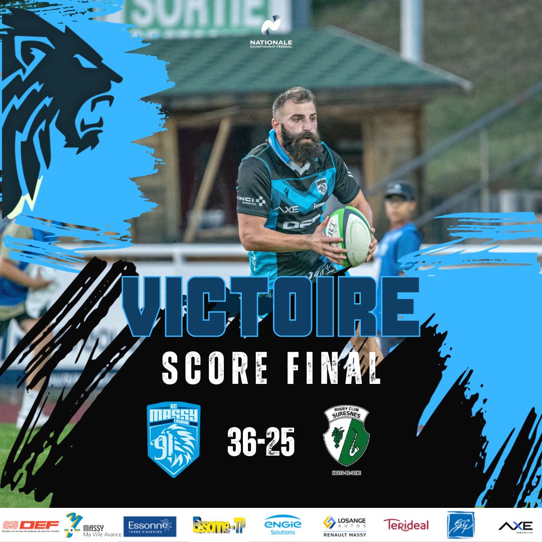 Rugby Club Massy Essonne tweet media