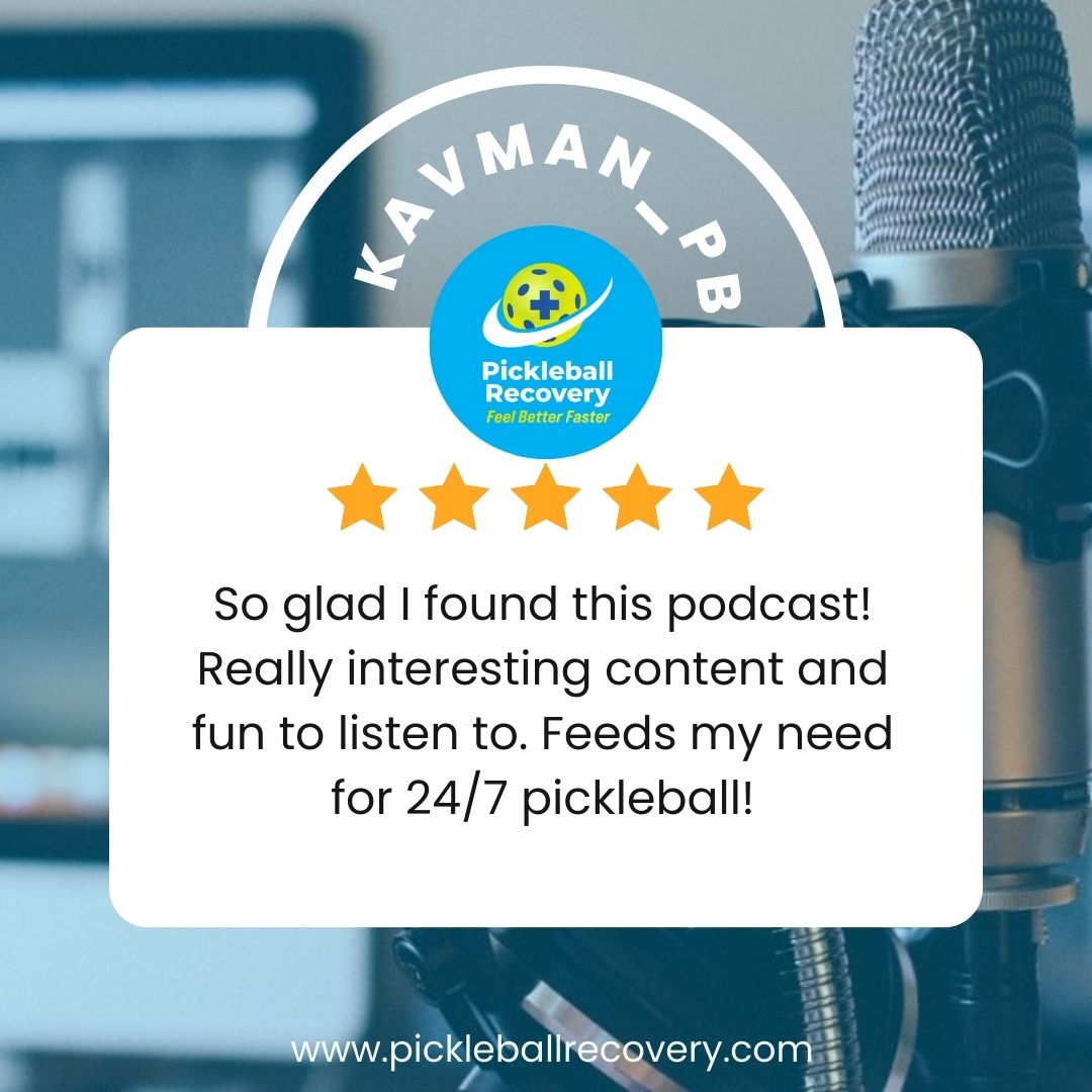 PickleballRecov's tweet photo. Here's what another happy listener says about the Pickleball Recovery Podcast.

Don't forget to follow for more: @tim_ringgold

#pickleballrecovery #health #pickleball #pickleball #injuries #pickleballrocks  #customerreview #customerreviews #review #aloemd #happycustomer https://t.co/y6pveAI6p9
