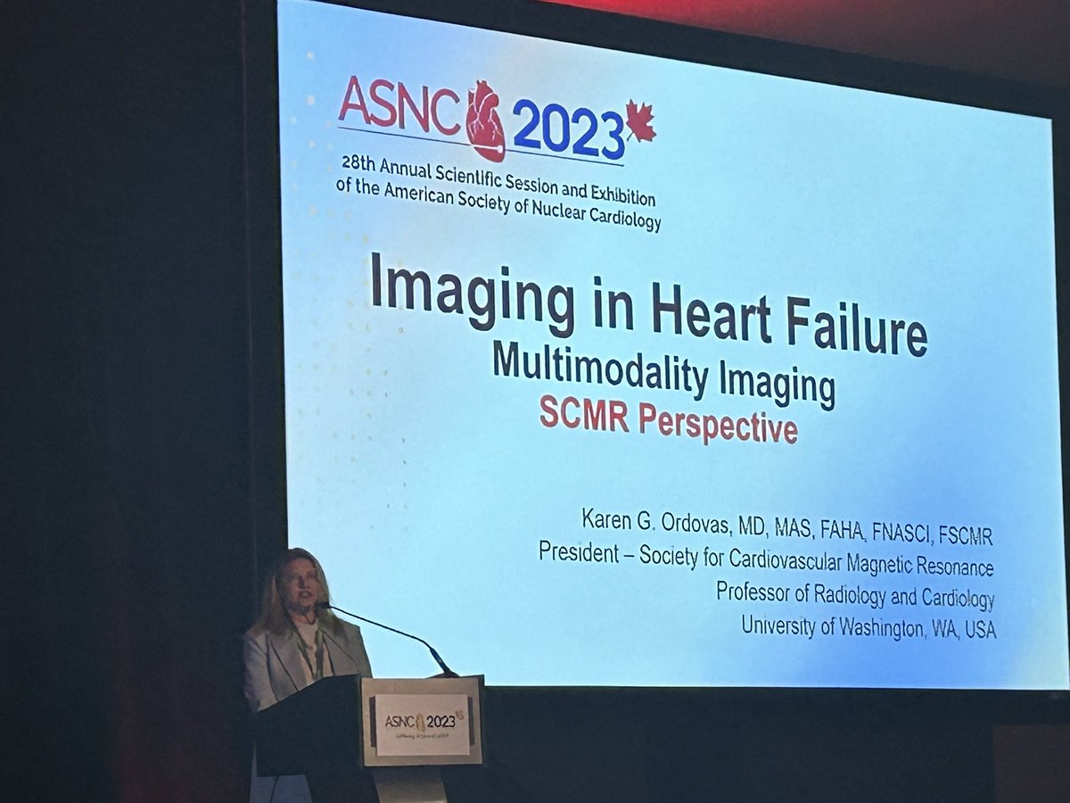 Imaging in heart failure, my two favorite topics in one. #asnc2023 #thinkpet #whycmr