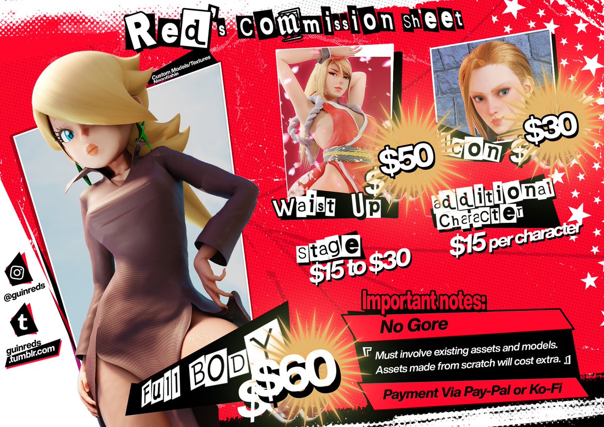 Hey there everyone! I've decided to make a special discount for everyone!! My renders are now at a reduced price!😤 😉

Feel free to DM me or contact me on my email (guinworks@gmail.com) or my discord (guinworkers)!
