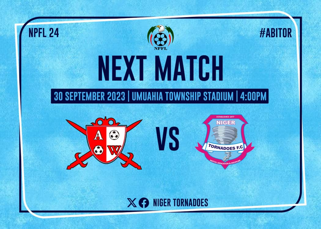 NigerTornadoes's tweet photo. NPFL24 Match Day 1

Abia Warriors 🆚 Niger Tornadoes 

Hamza Abarah and Erasmus Onu Set To Tangle, As Niger Tornadoes Ambush Abia Warriors In Season Opener. 

Inside The Camp

All the players that traveled had their shake up, fit and ready for the battle.

©️NTFC MEDIA https://t.co/IZvKJcfVvd