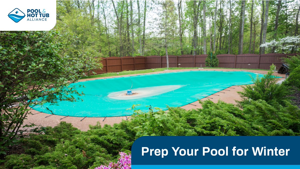 PoolTogetherCA's tweet photo. Prepping your pool for the winter? Take steps this offseason to prevent damages, conserve water, and save money on repairs: https://t.co/KwMSi1qNQ6 https://t.co/TKk5WSBw8S