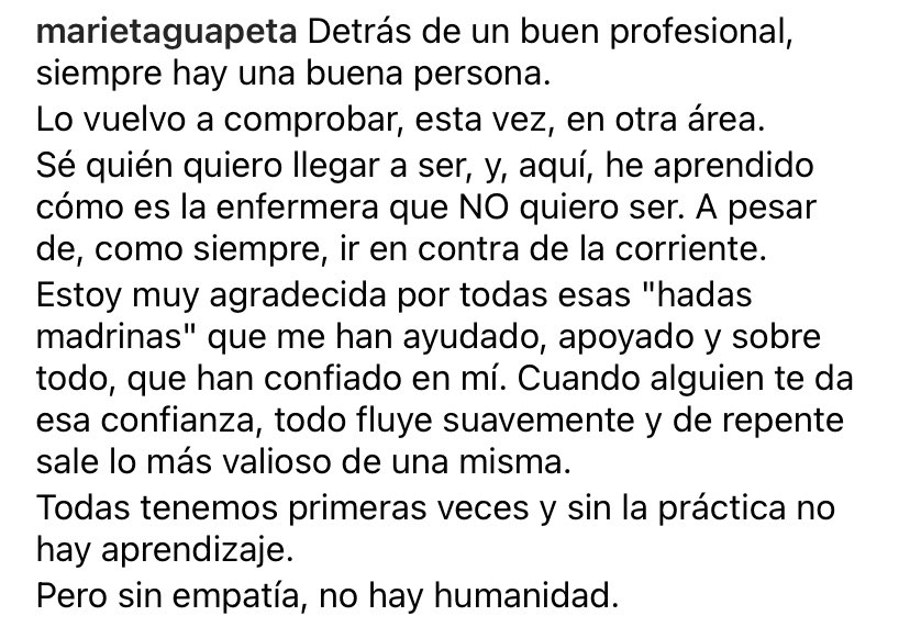 Maripo82's tweet photo. Buenas noches. ❤️
Gracias por estar.😘
#primercontrato #nurse
#nuevosproyectos #empathy https://t.co/KD1CPIw9ag