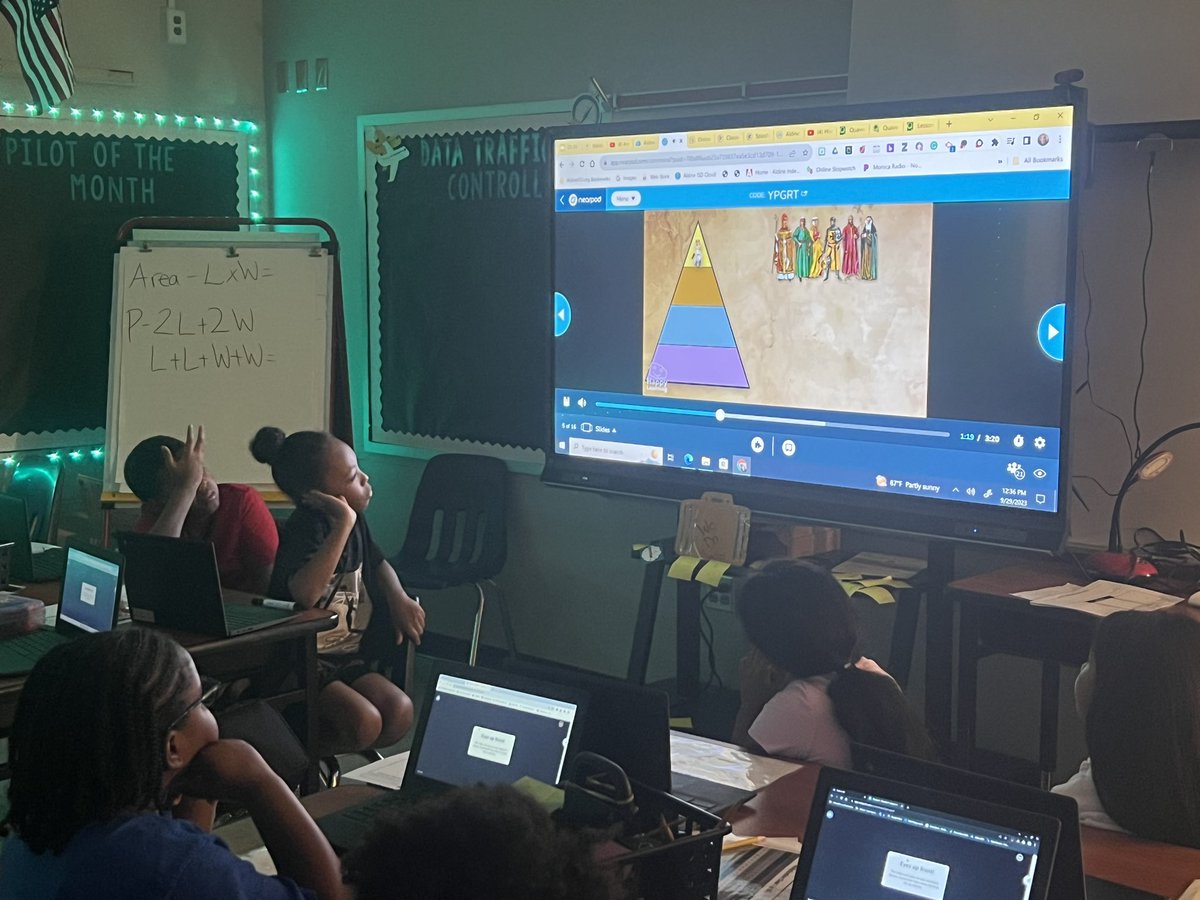 So we integrated ELA with our math lesson today! I had so much fun and the scholars really showed their levels of understanding! <a href="/dr_dharvey/">Darnisha Harvey</a> <a href="/JoAnnNPayne/">JoAnn Payne, MBA, MAT</a> <a href="/carlonda_davis/">Carlonda Davis</a> <a href="/ISLGHill/">Misses Hill-18</a> Thanks <a href="/Mrs_Cummings1/">Aleyse Cummings</a> for your assistance! 🥰