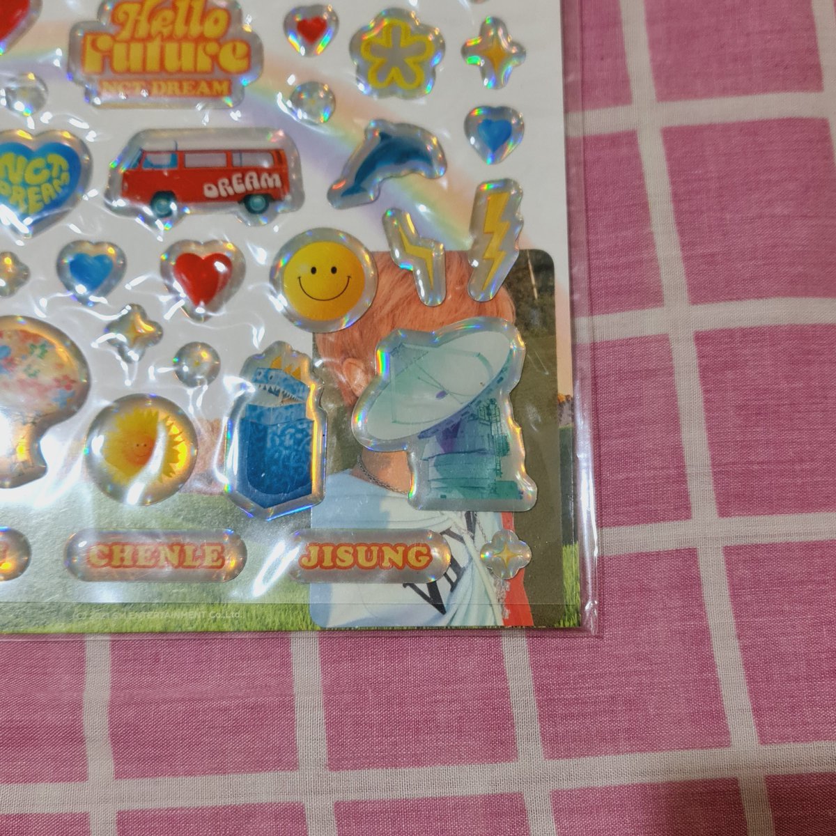 wts lfb nct dream hello future md ph
hologram epoxy sticker + photocard set 
jisung

ONHAND SEALED 

PHP 400

💰 gcash, bank transfer
🚒 direct jnt, sco, laz checkout (w/ free shipping)

🔵 s.lazada.com.ph/s.iS2m2
🍊 shp.ee/ukbu248