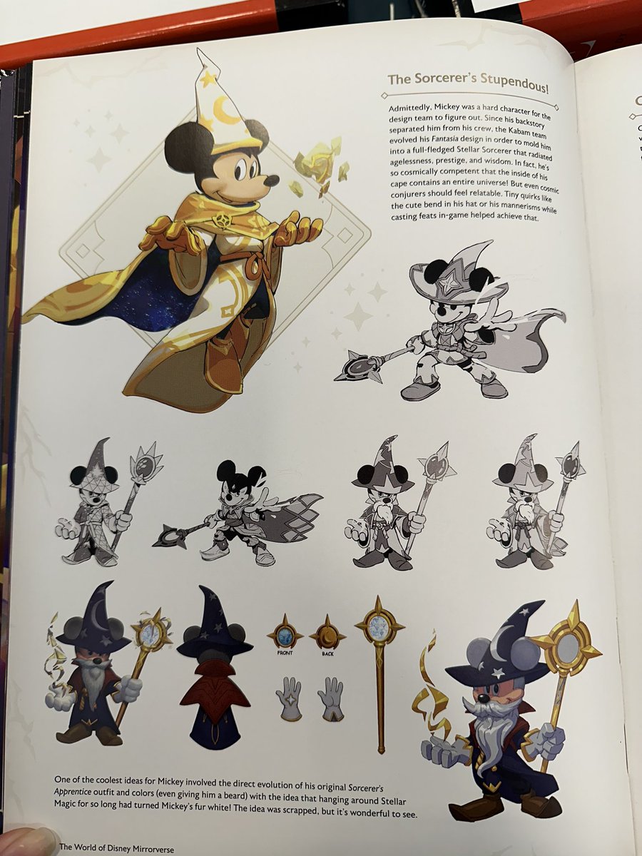 RobertGriggsArt's tweet photo. An example of not being credited but also having my work attributed to others.
Was asked to help design Mickey for #Mirrorverse. I gave them a lot of idea possibilities.
No mention in the art book. All done by the @Kabam team, huh?
#videogamestudios #artof #characterdesign https://t.co/wJwtsOhCtB