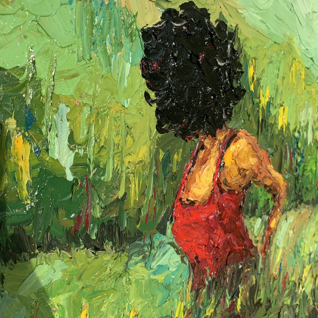 _toriaoni's tweet photo. Lady In Red (Who is in the Garden? Series)
Oil on Canvas 
44cm by 45cm
2023

#impasto #impastopainting #oilpainting #paletteknife #ladyinRed https://t.co/SOxUZcE02i