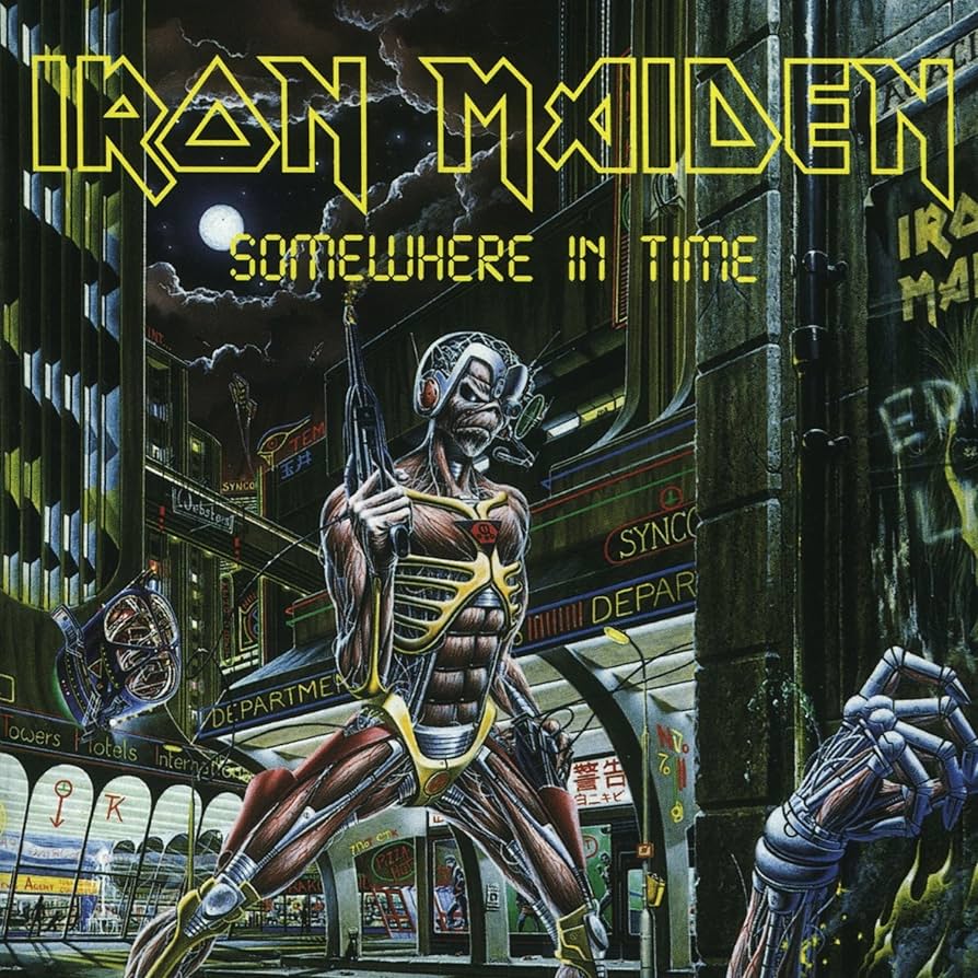 Tal día como hoy en el año 1986, los británicos Iron Maiden publicaban "Somewhere In Time" y desde aquí, como no, lo celebramos.

¿Cuál es tu canción favorita del disco?

Te leemos 👇👇
