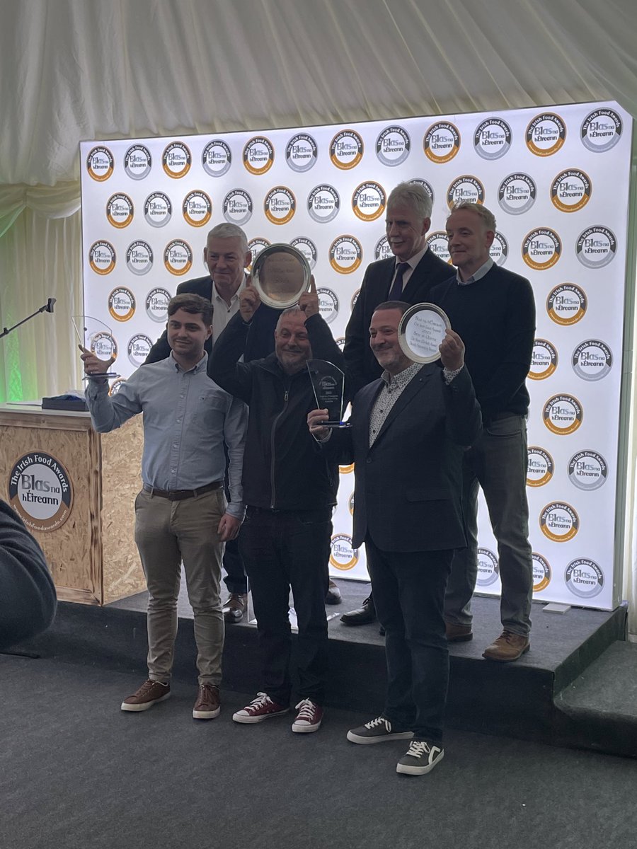 2023 Blas na hÉireann Supreme Champion Winner @Morelli_1911 🎉🎊🍾🥳 #Blas2023 #BlasSupremeChampion @BlasNahEireann #IrishFoodAwards