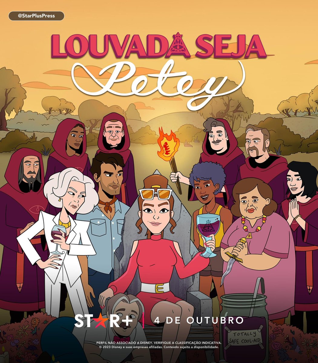 PortalHuluBR's tweet image. Este culto será #Abençoado! Salve Petey!

#LouvadaSejaPetey Série Exclusiva. Estreia em 4 de Outubro no #StarPlusBR.

#PraisePetey