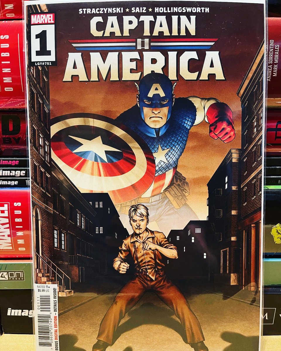 nerds_of_fun's tweet photo. 4/5
A solid first issue. There’s was a lot going on with lots of time jumping from present day to when Steve was a kid. He teams up with the Fantastic Four…read my full recap on instagram. Link in bio #marvel #marvelcomics #captainamerica #steverodgers #comics #comicbooks https://t.co/OzvNgFl5Zd