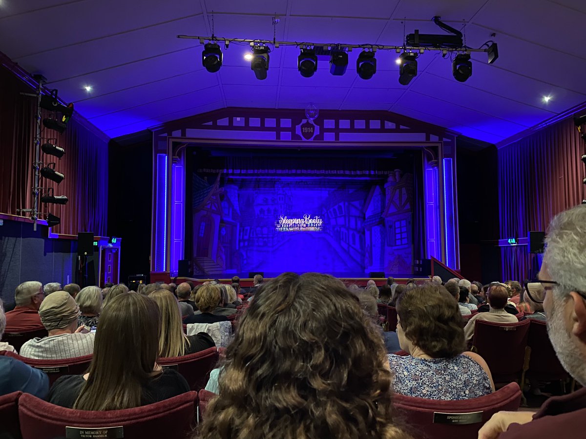 RadioJohnnie's tweet photo. All set for @LeistonFilm’s adult panto #SleepingBooty 😆 https://t.co/THmt2IMYtk