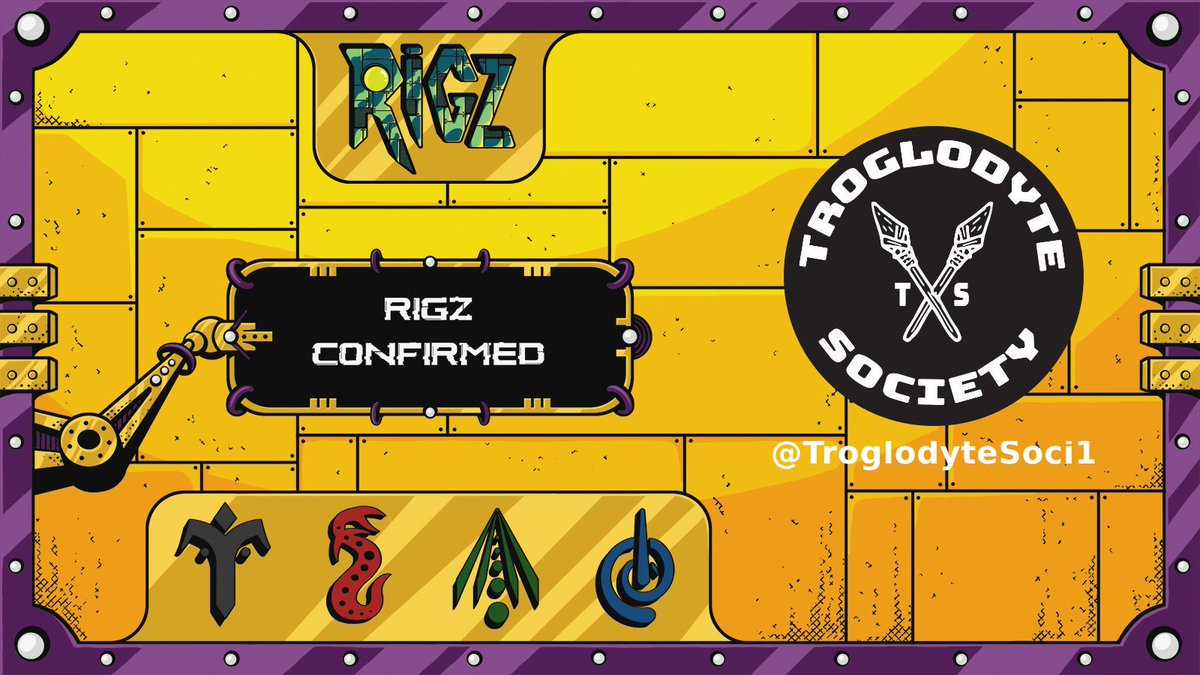RIGZCONFIRMED's tweet image. RIGZ confirmed @RIGZNFTs 🎫
  
Welcome @TroglodyteSoci1 🤖
  
#RIGZCONFIRMED #onPolygon