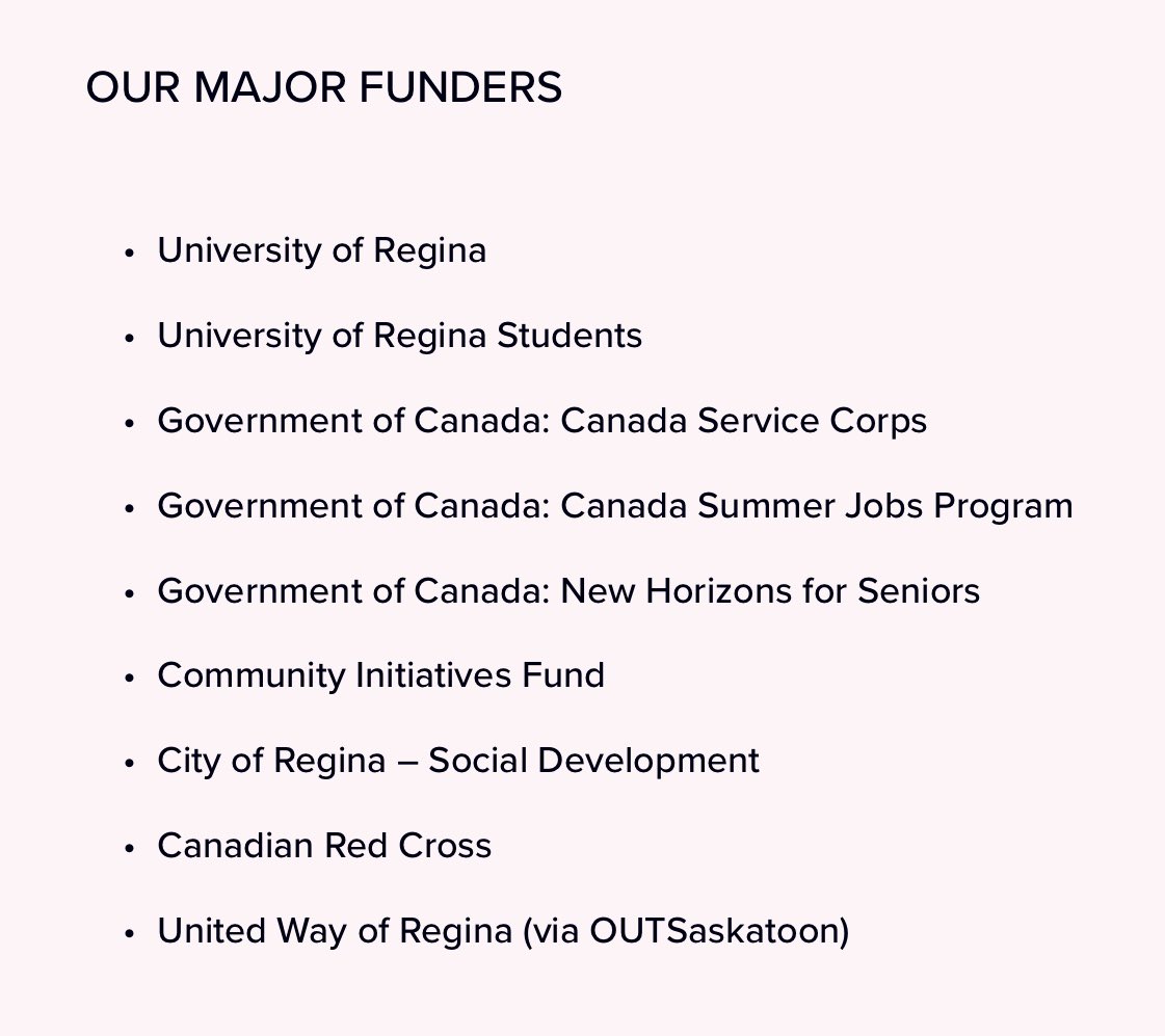 🇨🇦The Organization fighting Scott Moe Sask Premier and trying to take away Parental Rights is called UrPride. 🏳️‍🌈🏳️‍⚧️

This is their website urpride.ca

You will be shocked to know its 100% funded by your tax dollars.

Is this not criminal?👨‍⚖️