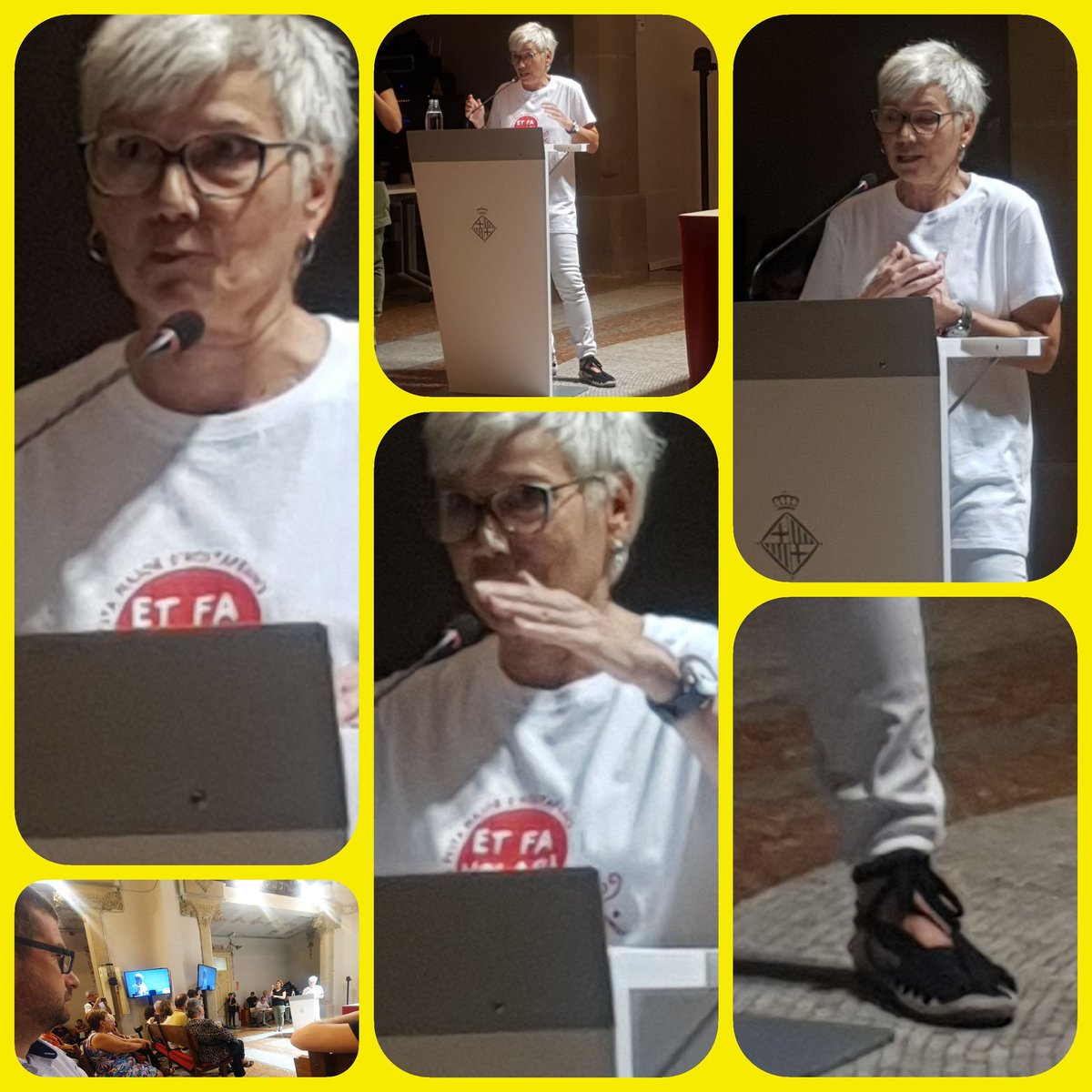 Teresa Agustí <a href="/NINONA68/">M. Teresa Agustí</a>, pregonera de la #FMHostafrancs2023 #femhostafrancs 
Calen poques i grans paraules per definir aquesta persona, dona, entregada a la dansa i al barri  amb <a href="/esbartciutatcom/">Esbart Ciutat Comtal</a> que ens fa volar, ens convida a participar i fer d'Hostafrancs un barri molt gran.