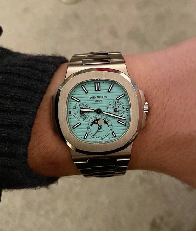 Shtreetwear's tweet photo. Patek Phillipe by Tiffany &amp; Co https://t.co/7zjlTk6Dke