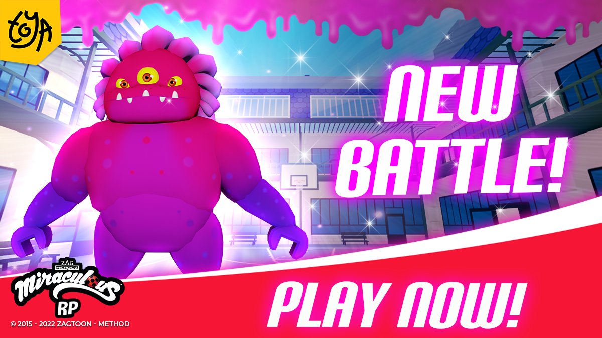 Toya Play on X: ✨ Weekly Update in Miraculous RP ✨ ✨ Bob Roth has been  added to the Game ✨ Horrificator Battle has been added to the game ✨ Akuma  and