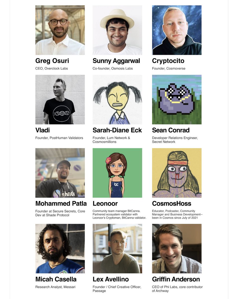 akashnet's tweet photo. The panel of expert judges for the #akashathon: https://t.co/7nyIXs8WNo