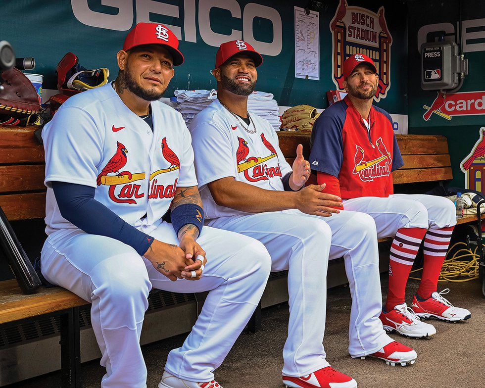 The changing of the guard is complete, what an era. Truly a blessing growing up and watching these baseball legends 🫡 #STLCards