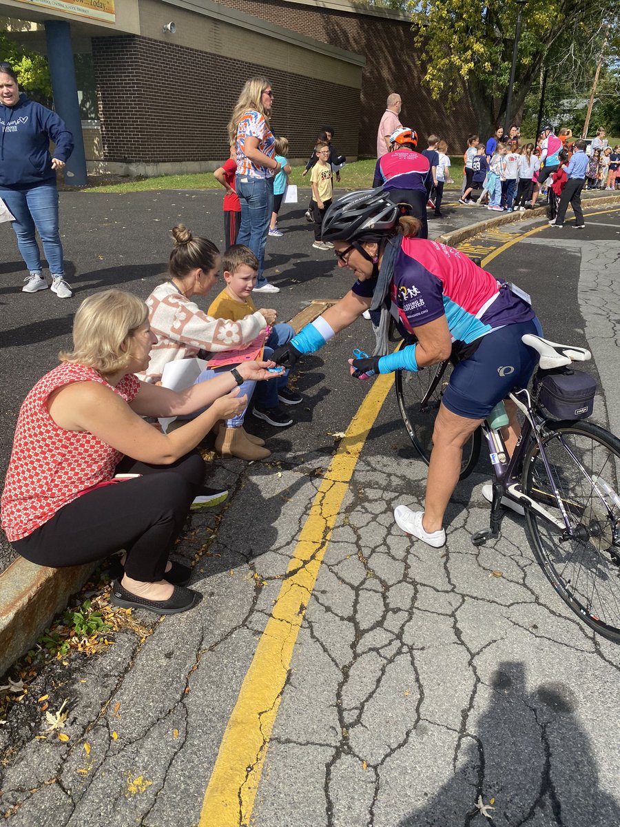 What a great day at EE!  We started with Barney the Bus and ended with The Ride for Missing Children.  Safety First!