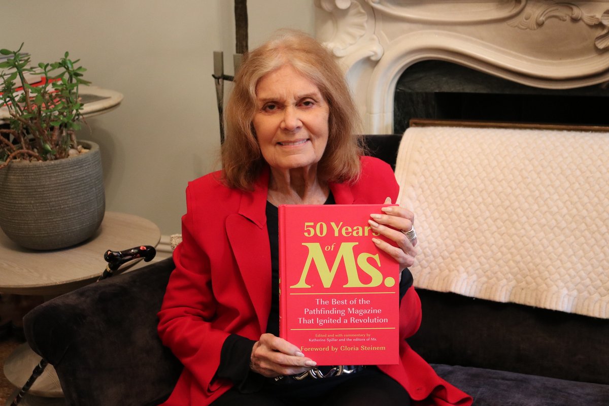 I’m so excited to announce that #50YearsOfMs, our new book celebrating the legacy of @MsMagazine, is out now! Get your copy here: msmagazine.com/book/