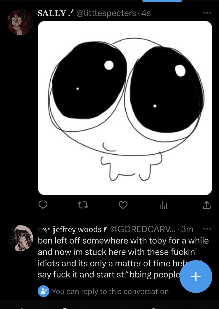 ooc: she’s looking up at jeff like that